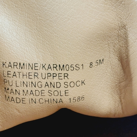 New Steve Madden Karmine Gleaming Tan Suede Goldtone Hardware Loafer W936 - Picture 10 of 12